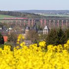 Burg, Brücke, Zug  +  Raps