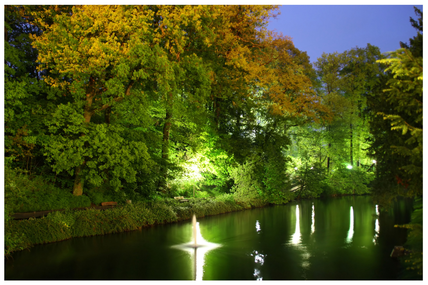 Burg Brüggen, Park