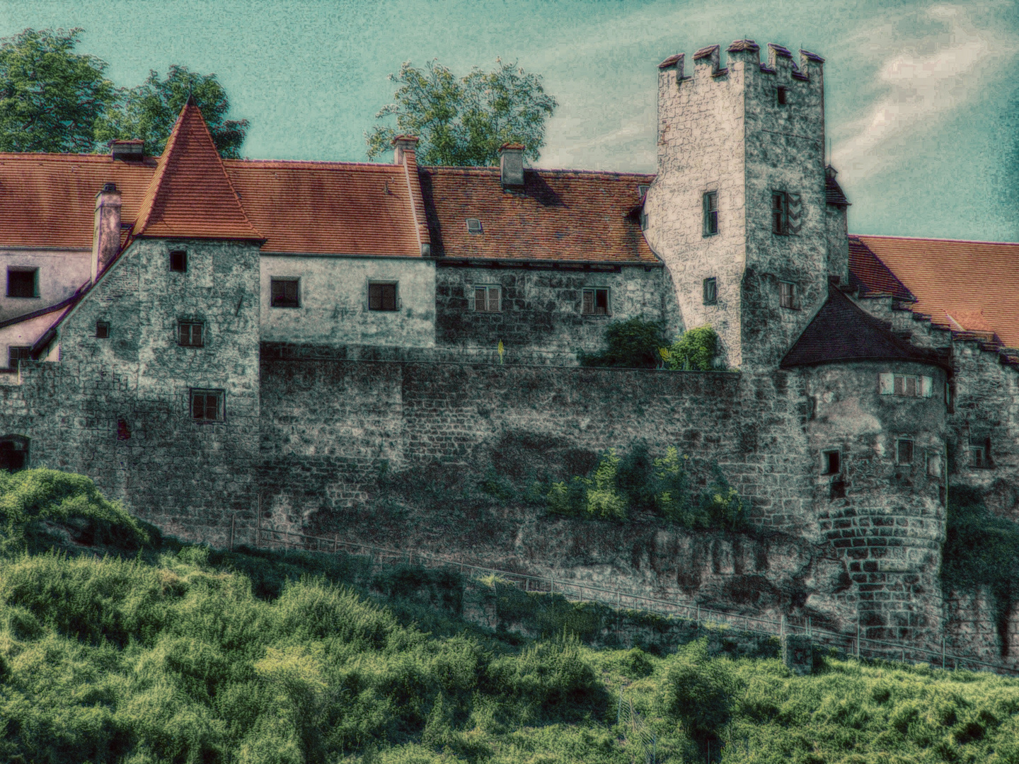 Burg Burghausen HDR