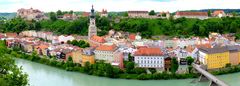 Burg Burghausen mit der Altstadt