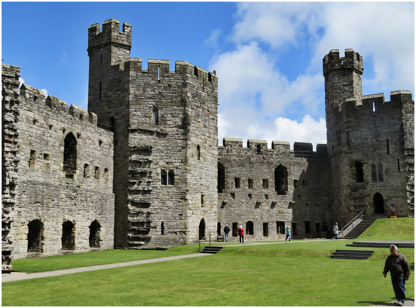 Burg Caernarfon Wales