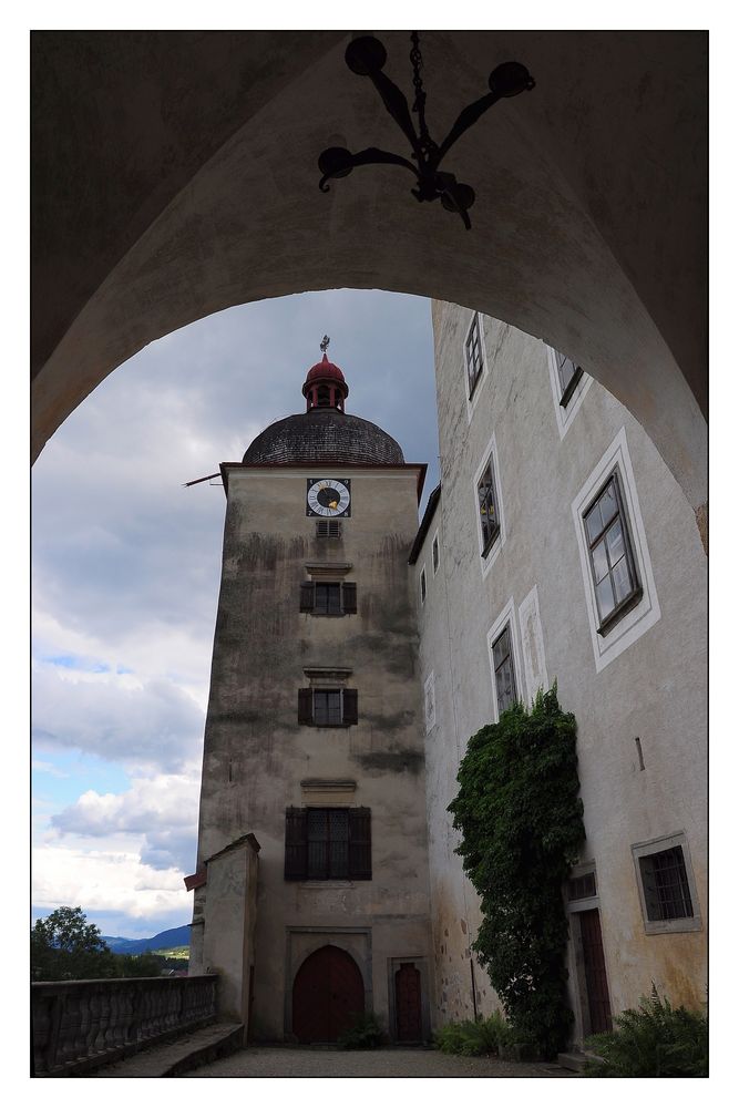 Burg Clam - Turm