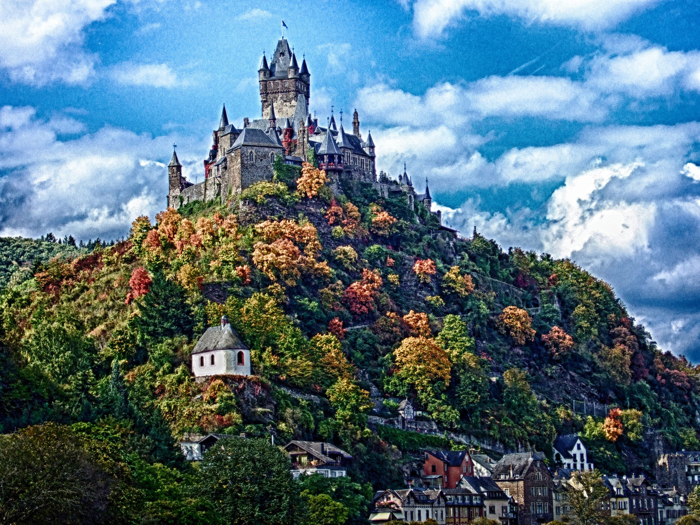 Burg Cochem an der Mosel