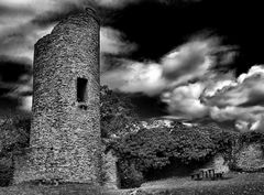 Burg Ebersburg (Rhön) in sw