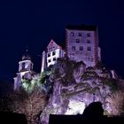 Burg Egloffstein bei Nacht