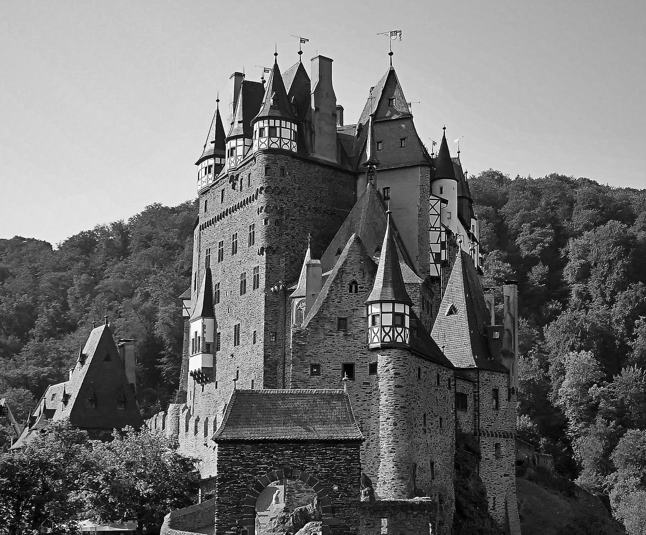 Burg Eltz an der Mosel