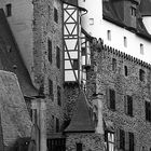 Burg Eltz - Detail der Westfront