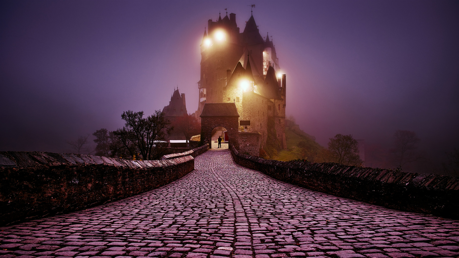 Burg Eltz im Nebel