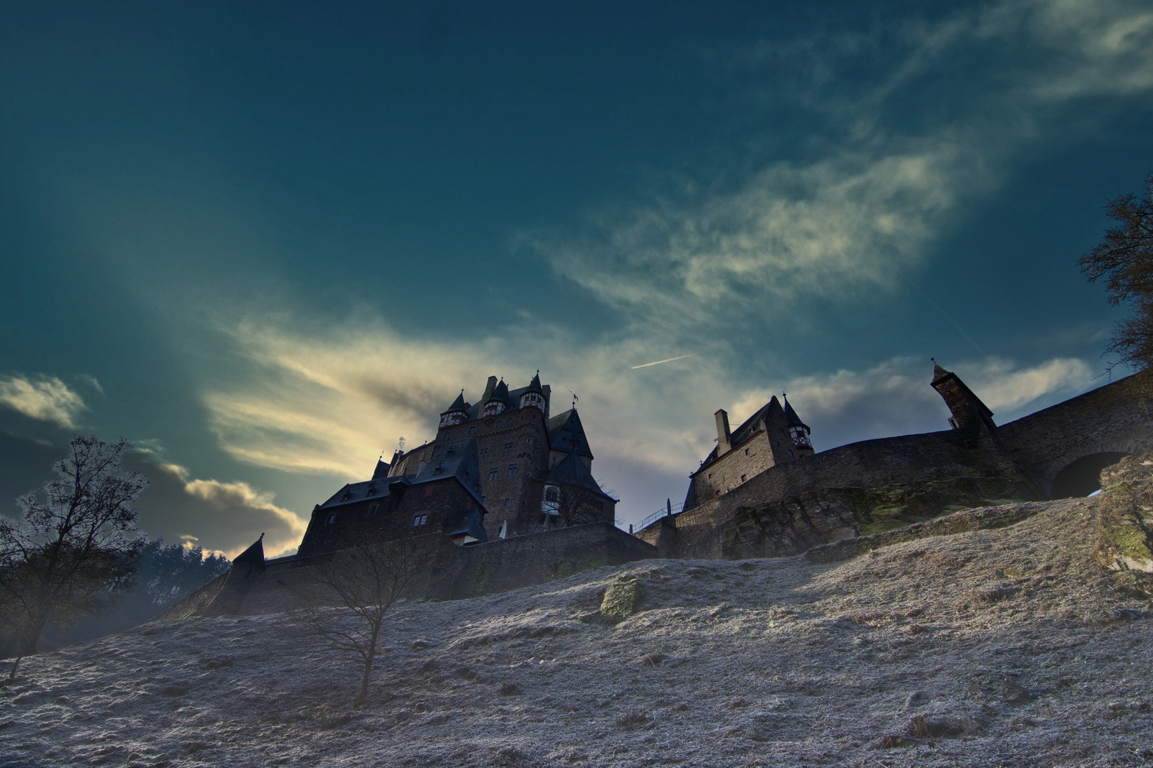 Burg Eltz im Winterkleid