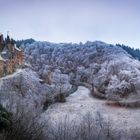 Burg Eltz tiefgefroren