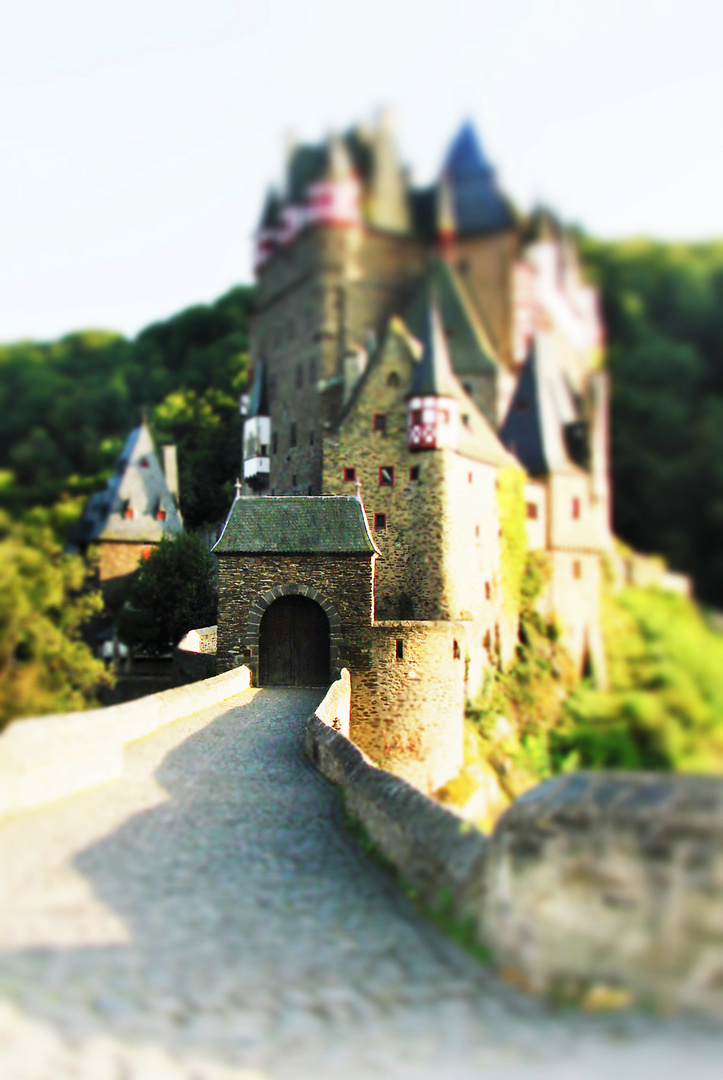 Burg Eltz Tilt Shift