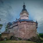 Burg Falkenstein am Abend.