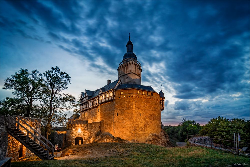 Burg Falkenstein Foto & Bild  spezial, wolken, nacht Bilder auf fotocommunity