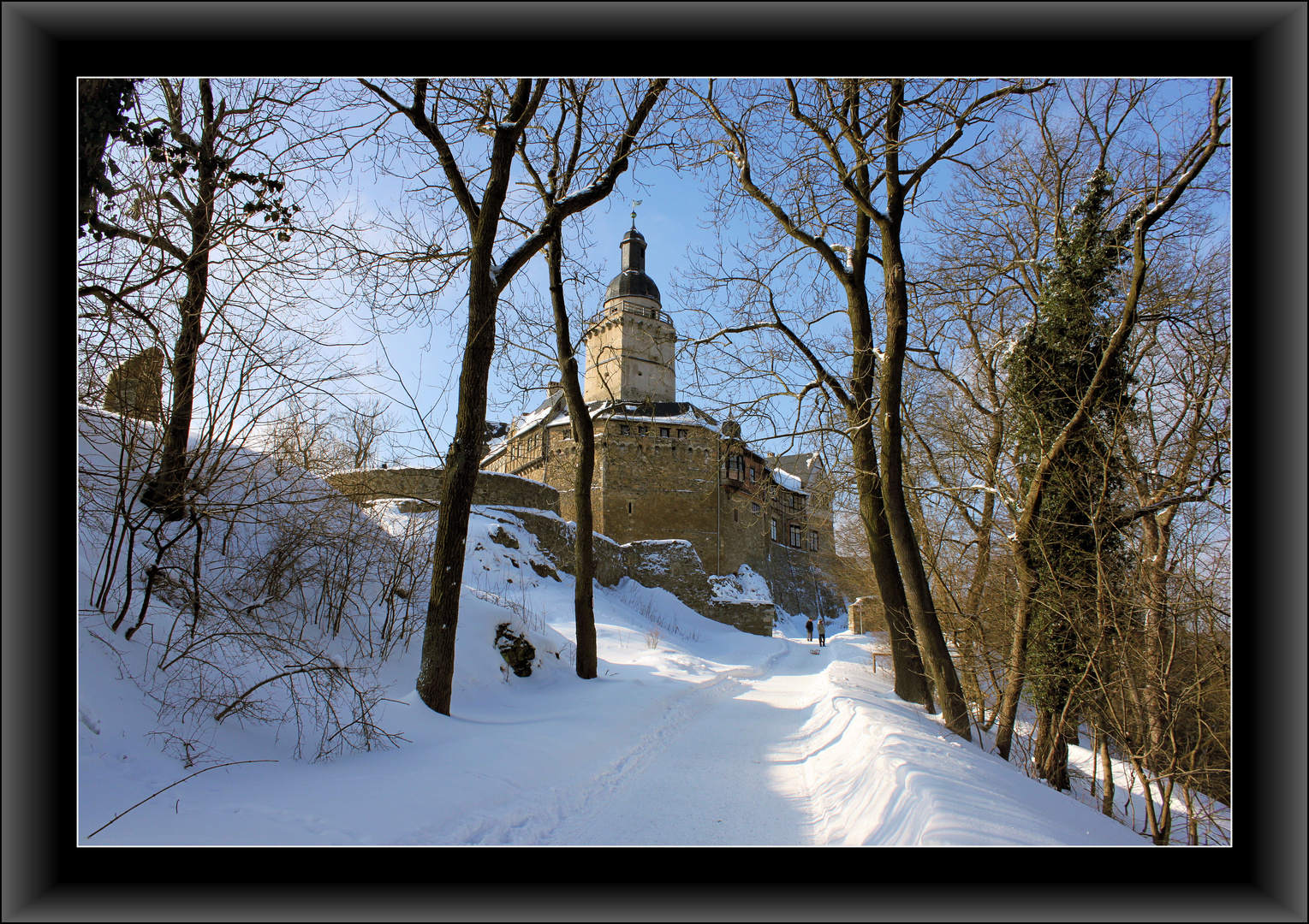 Burg Falkenstein im Landkreis Harz