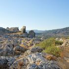 Burg Feraklos, Landseite