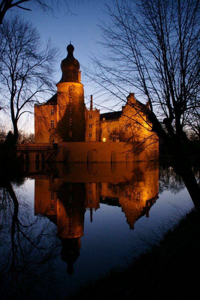 Burg Gemen am Abend