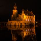 Burg Gemen bei Nacht