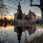 Burg Gemen im Abendlicht