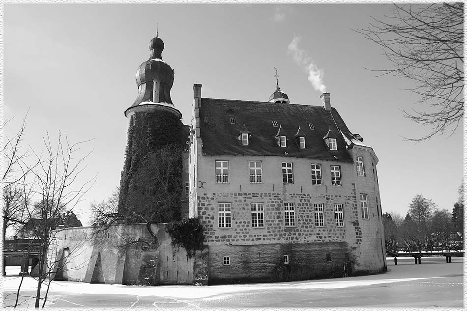 Burg Gemen (mit reduzierter Sättigung)