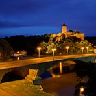 Burg Giebichenstein mit der Brücke aus anderer Position