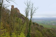 Burg Girsberg oberhalb von Rappoldsweiler