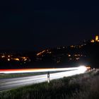 burg gleiberg bei nacht