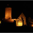 Burg Gleiberg bei Nacht