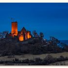 Burg Gleiberg zur Blauen Stunde