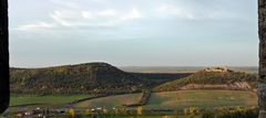 Burg Gleichen im Abendlicht