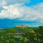 Burg Gleichen in Thüringen - Blick von der Mühlburg