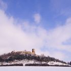 Burg Gleichen ( Wanderslebner Burg ) im Winter