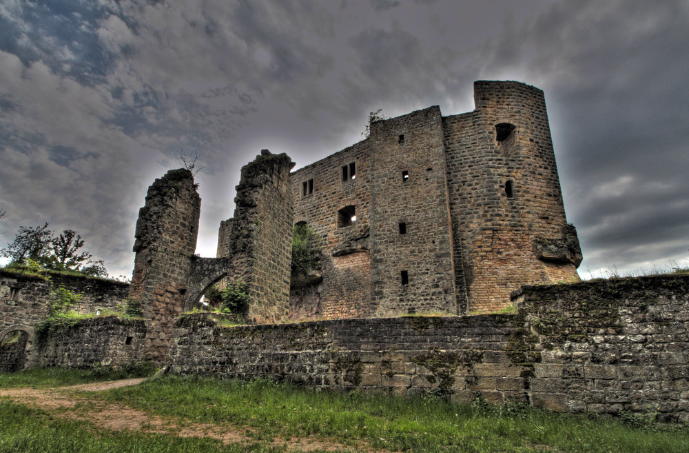 Burg Gräfenstein -mystisch- HDR Aufnahme