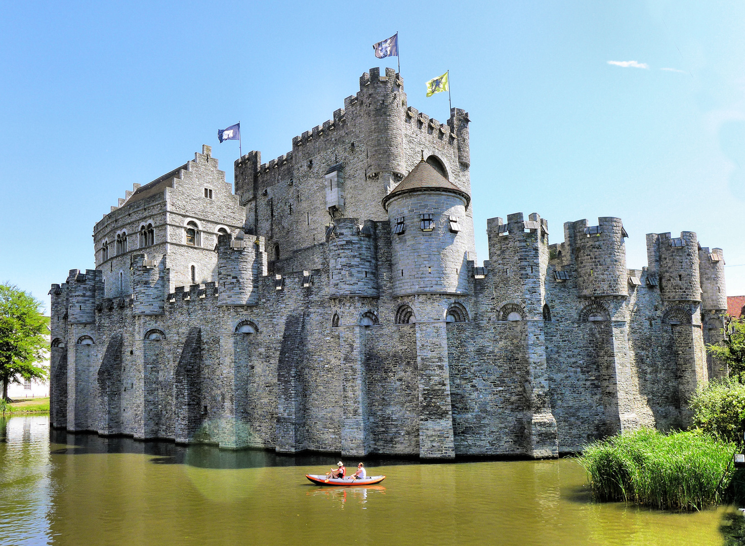 Burg Gravensteen in Gent 1