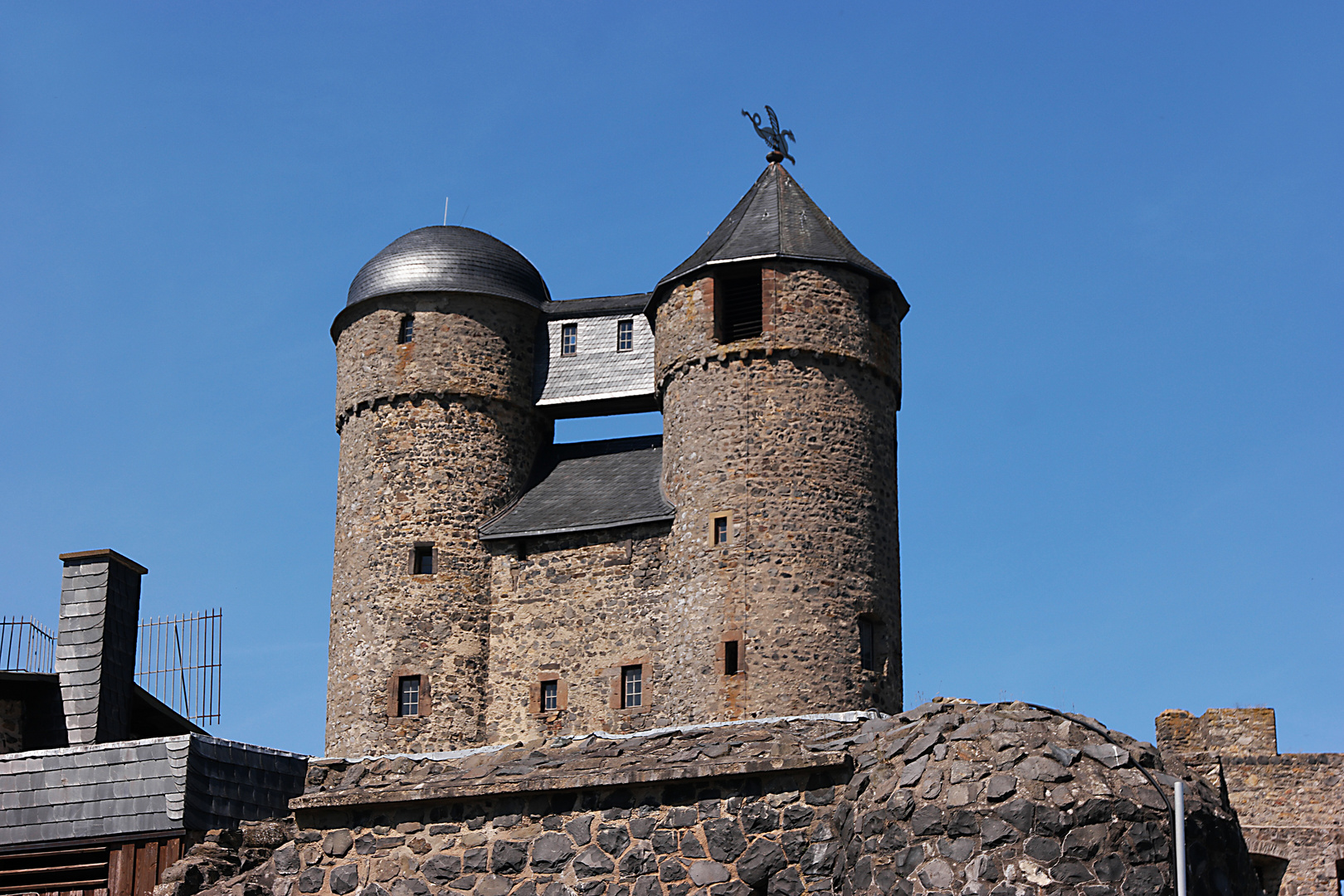 Burg Greifenstein Bergfried