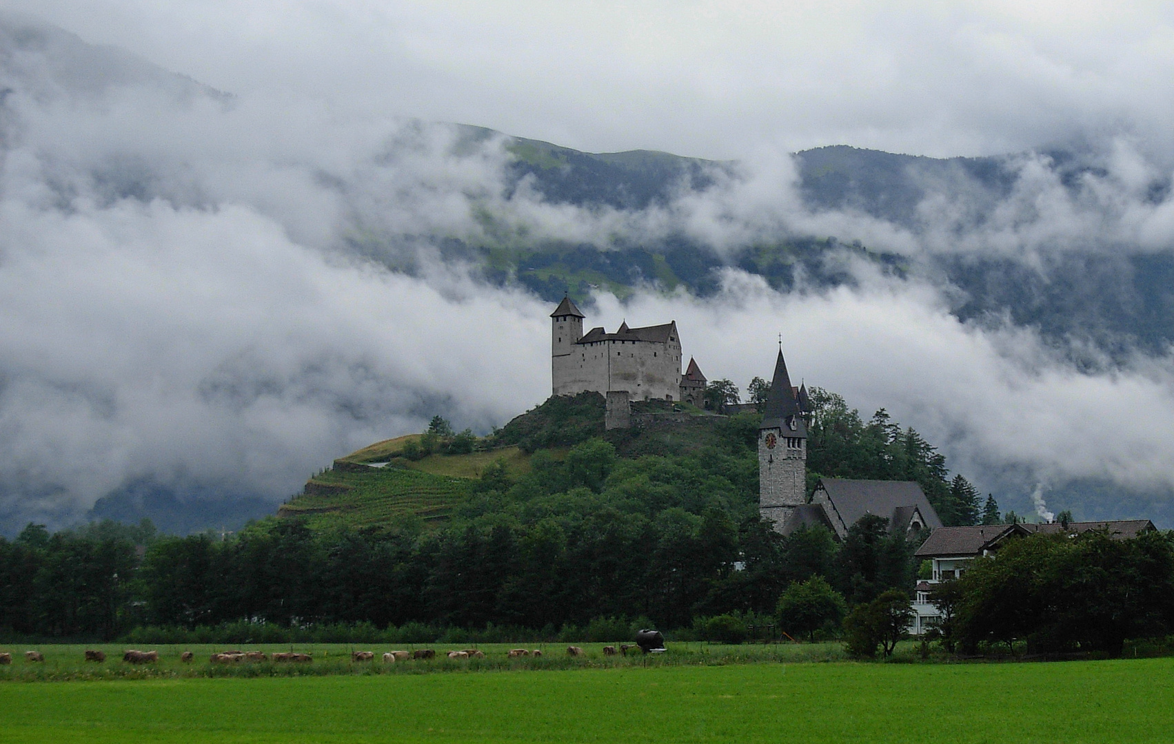 Burg Gutenberg in Liechtenstein