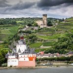 Burg Gutenfels am Rhein