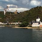 Burg Gutenfels am Rhein - Burg Pfalzgrafenstein