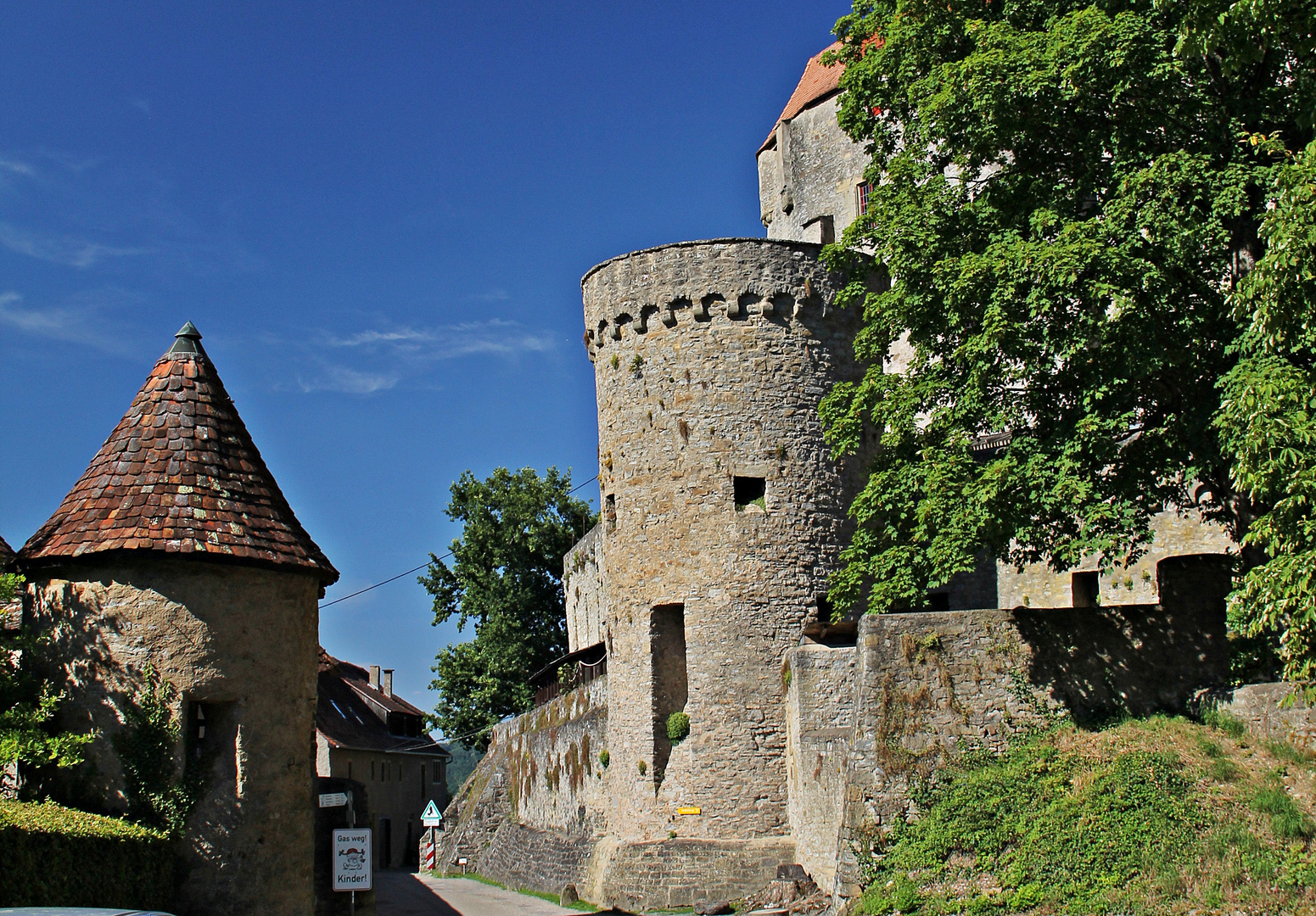 Burg Guttemberg/eine spätmittelalterliche Höhenburg