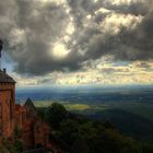 Burg Haut-Koenigsbourg im Elsass