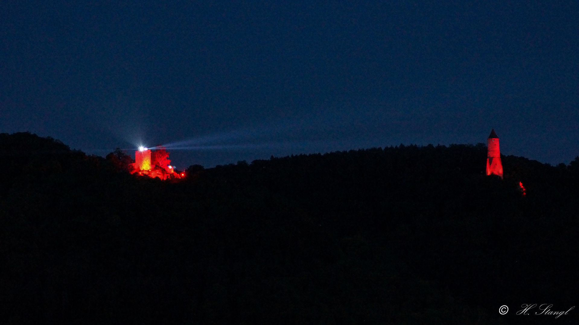 Burg Helfenstein und Ödeturm