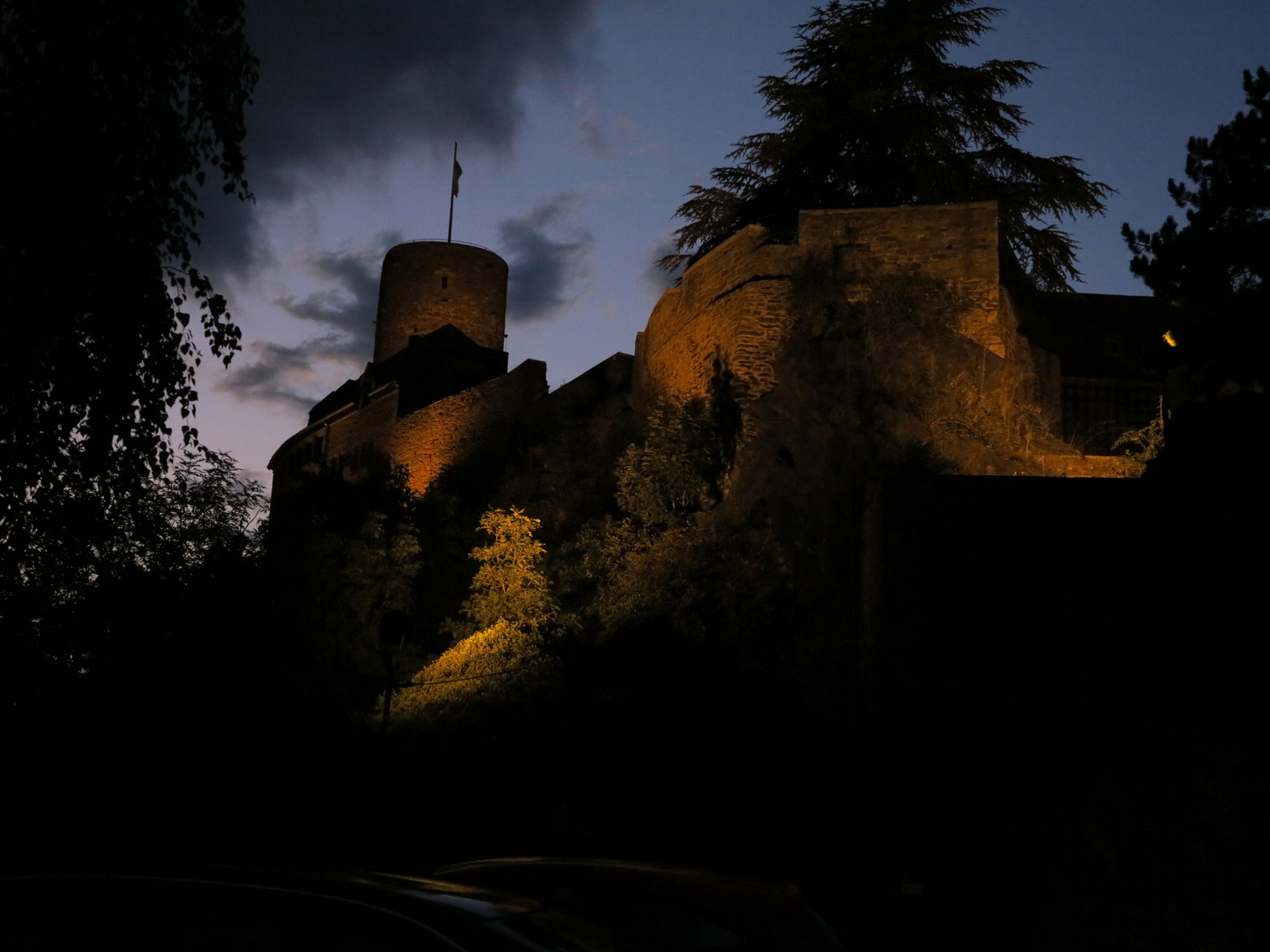 Burg Hengebach in Heimbach