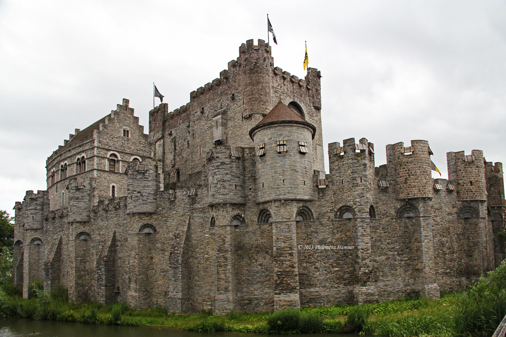 Burg Het Gravesteen in Gent - 2013