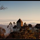 Burg Hohenklingen bei Föhn