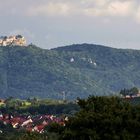 Burg Hohenneuffen im Abendlicht