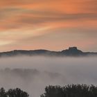 Burg Hohenneuffen im Frühnebel-2