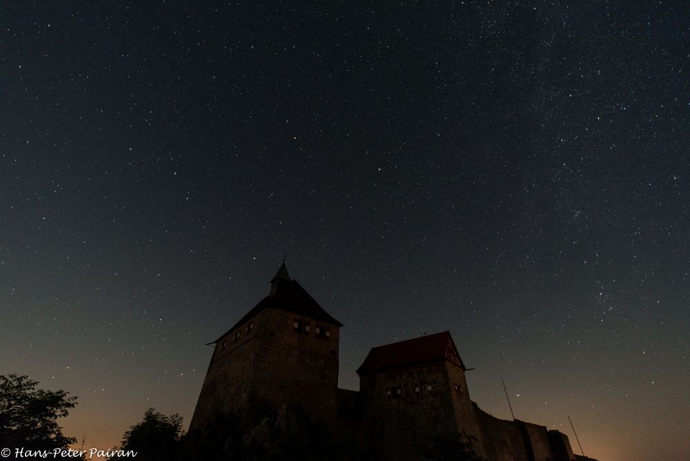 Burg Hohenstein unter den Sternenhimmel - I