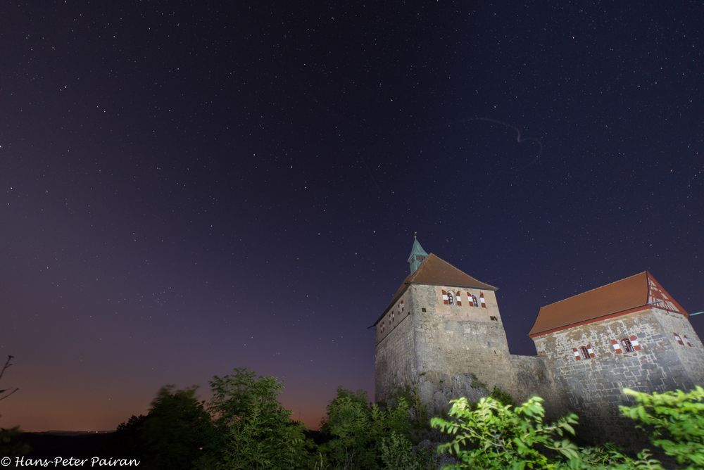 Burg Hohenstein unter den Sternenhimmel - II