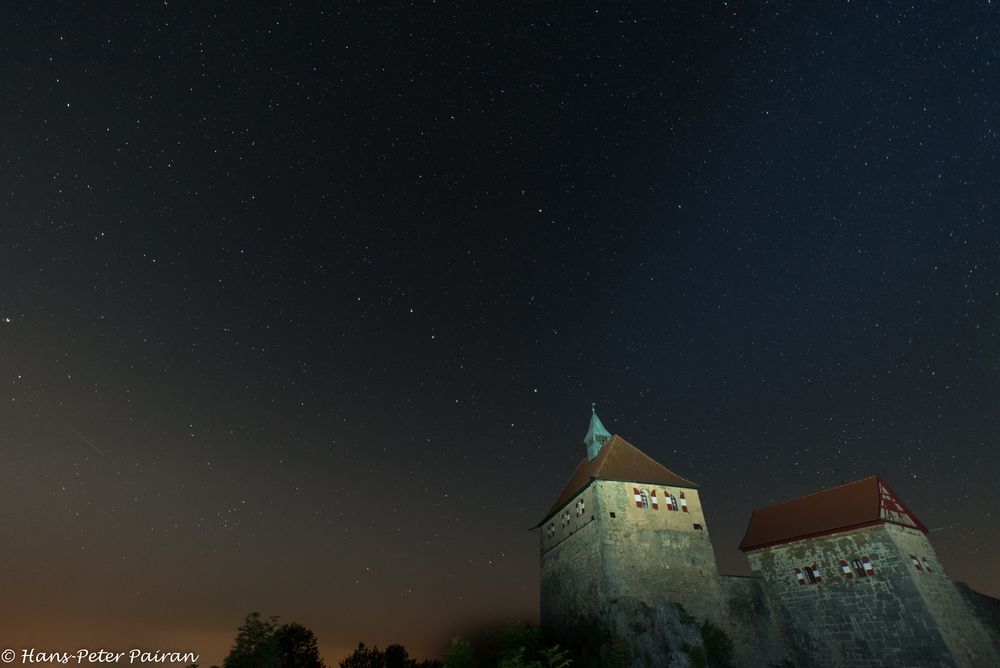 Burg Hohenstein unter den Sternenhimmel - III