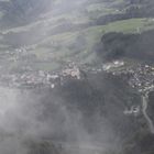 Burg Hohenwerfen im Nebel