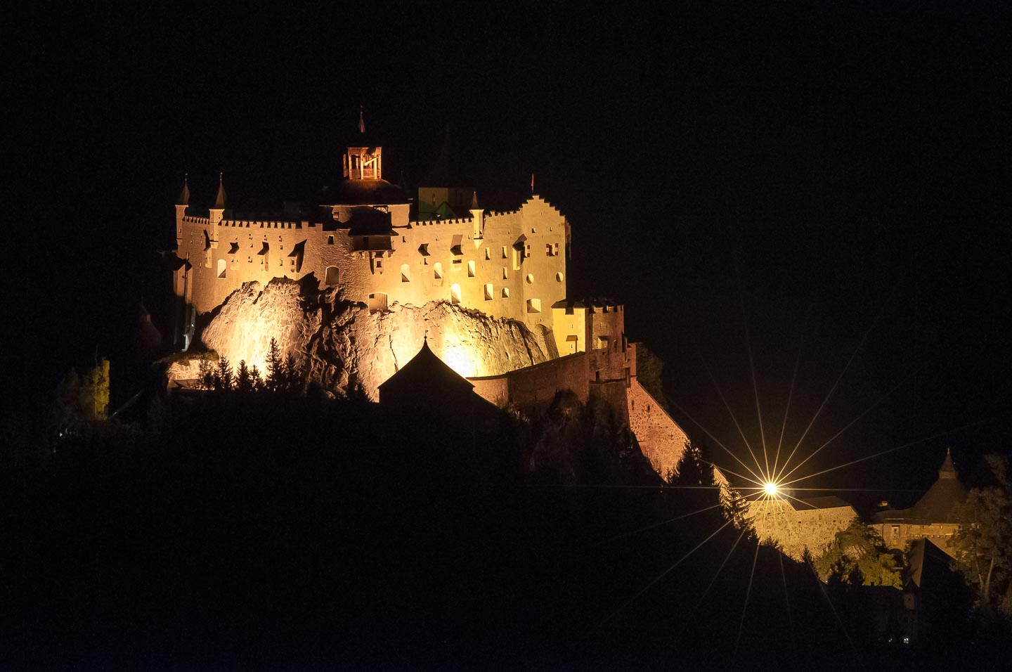 Burg Hohenwerfen zur Geisterstunde